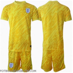 England Målvakt Replika Bortatröja Barn EM 2024 Kortärmad (+ Korta byxor)